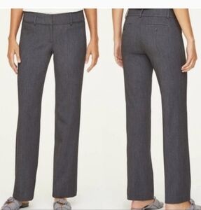 LOFT Charcoal Gray Marisa Trouser